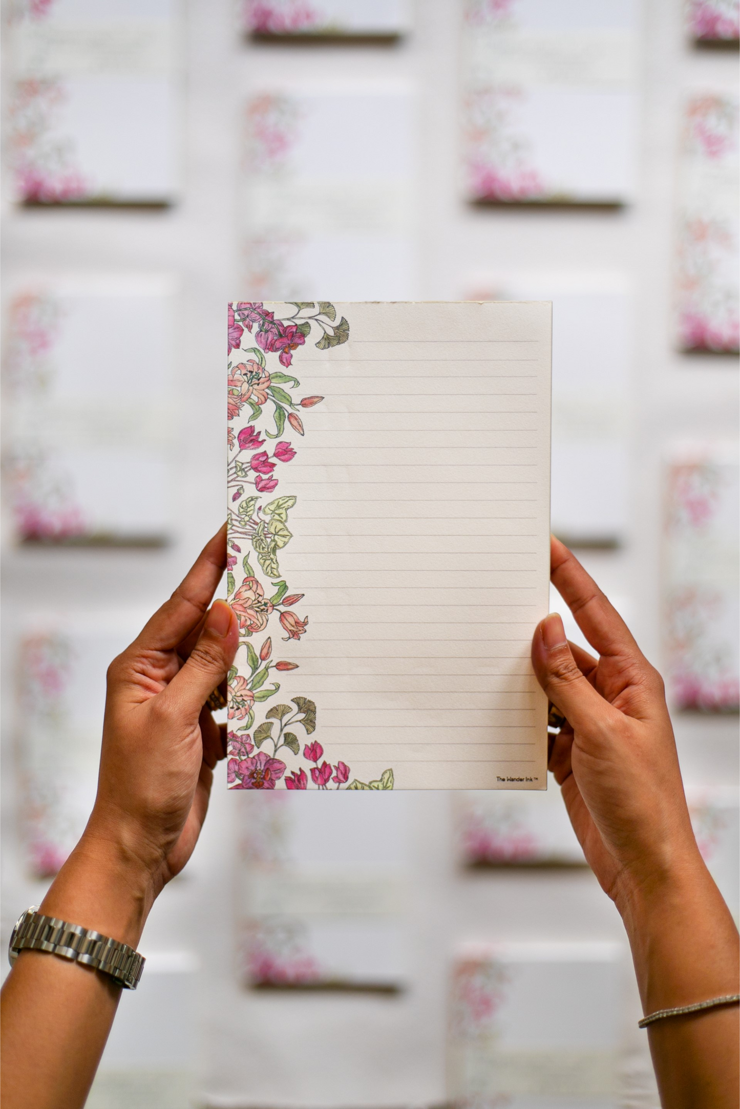 Floral notepads