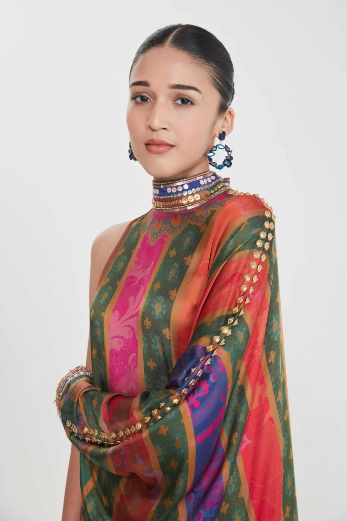 Bahaar One Shoulder Dress