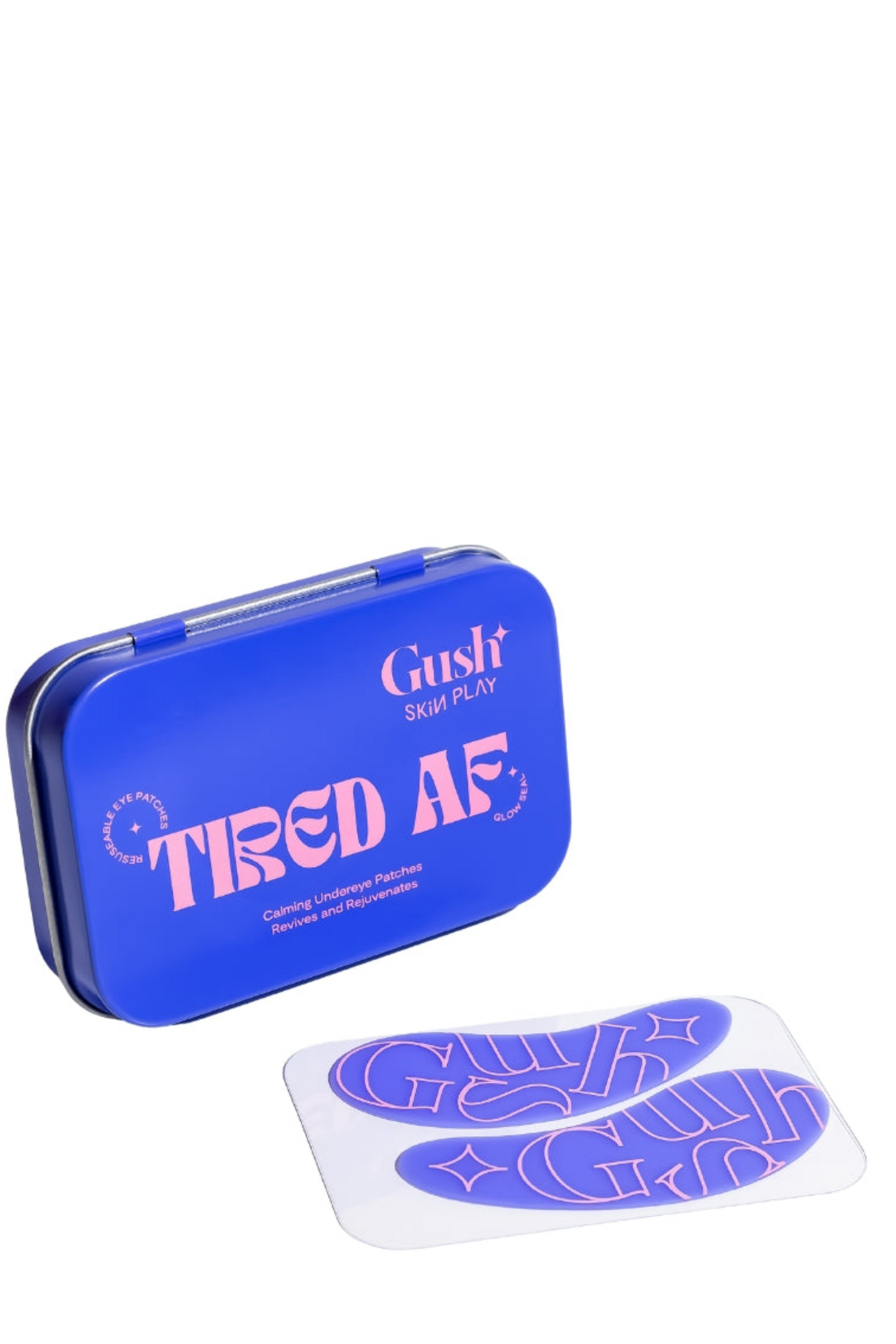 Gush Beauty Tired AF Under Eye Patches - Reusable Undereye Mask