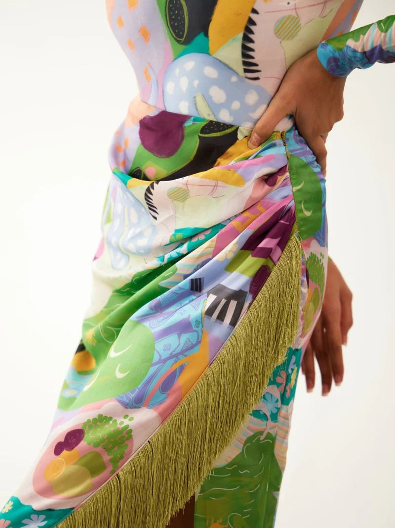 Halo Surfsuit with Vanessa Skirt Paolozzio