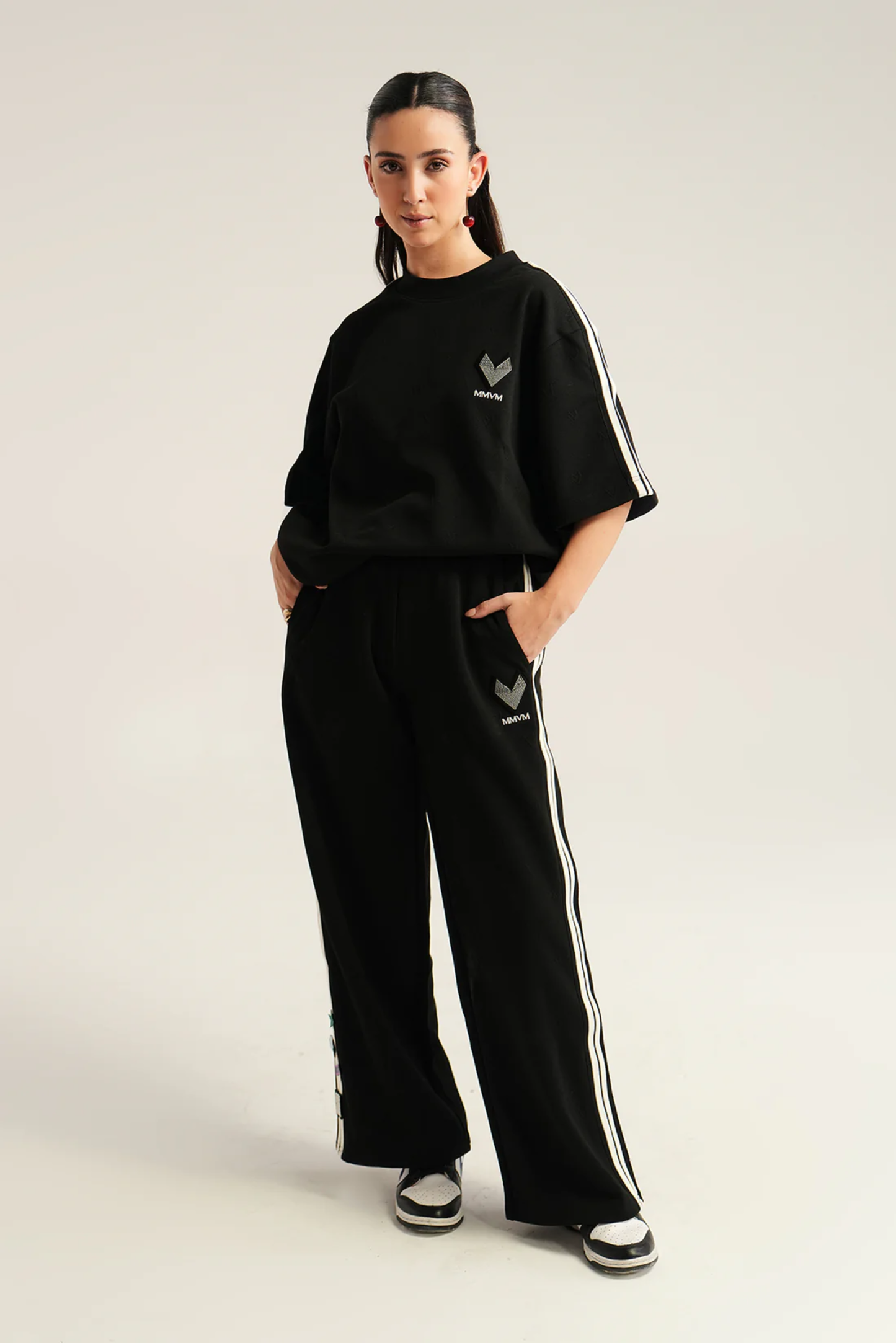 Oversized T-Shirt- Black