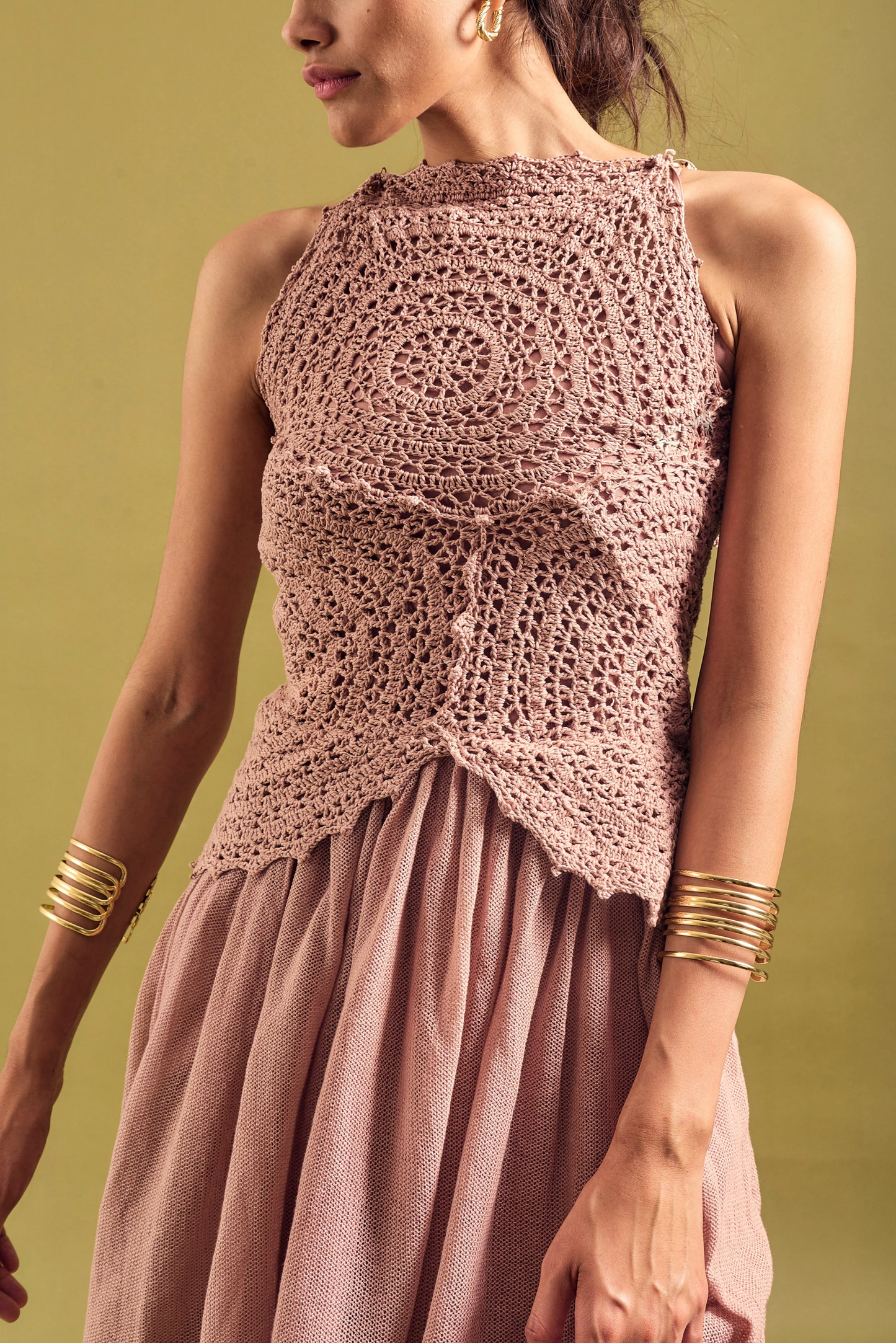 Eka Crochet Dress