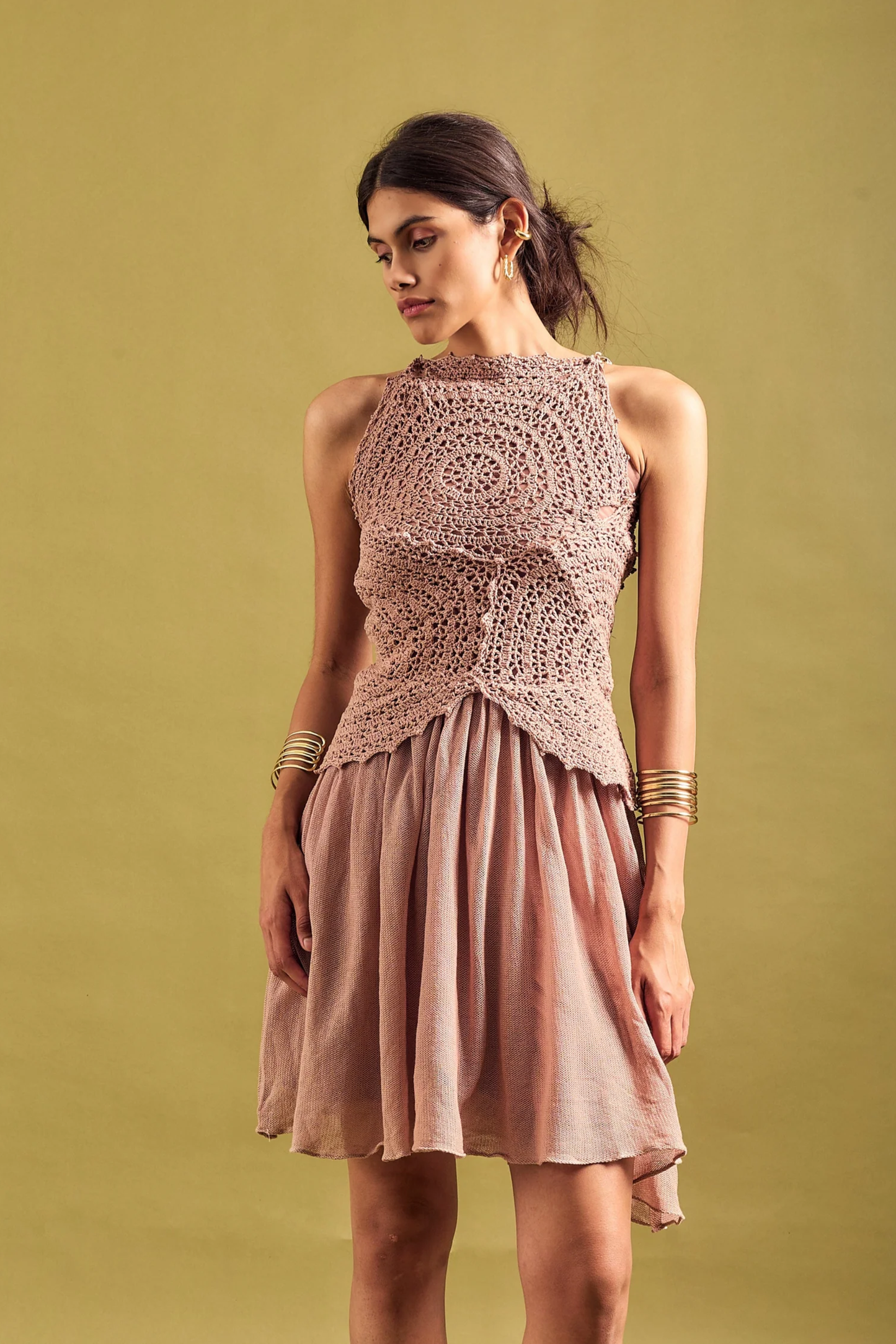 Eka Crochet Dress