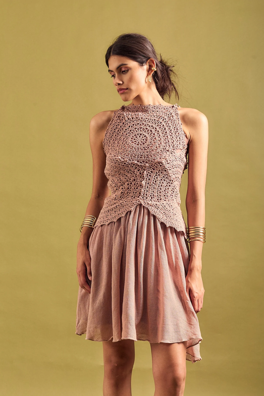 Eka Crochet Dress
