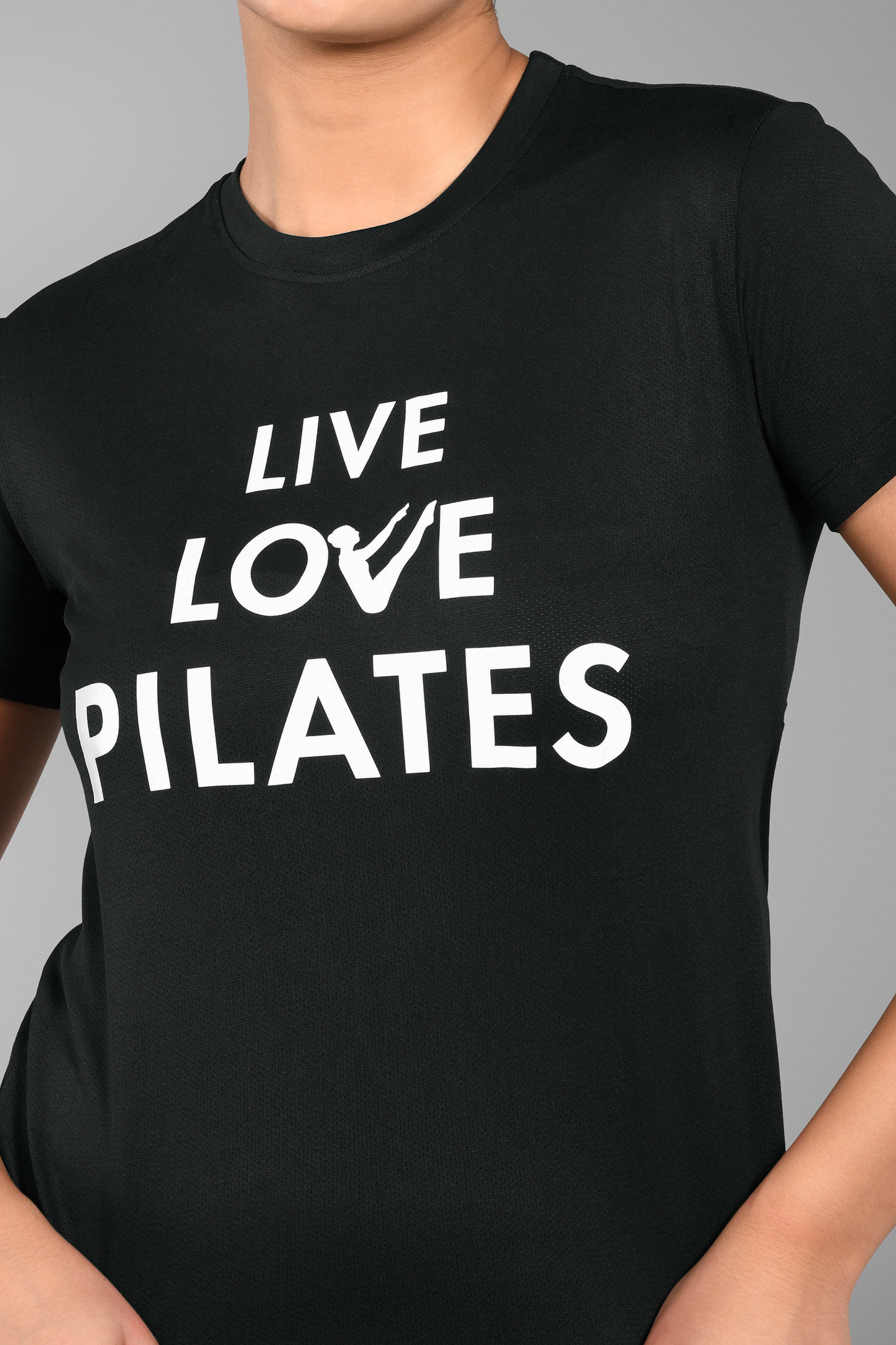 Pilates Black T-Shirt