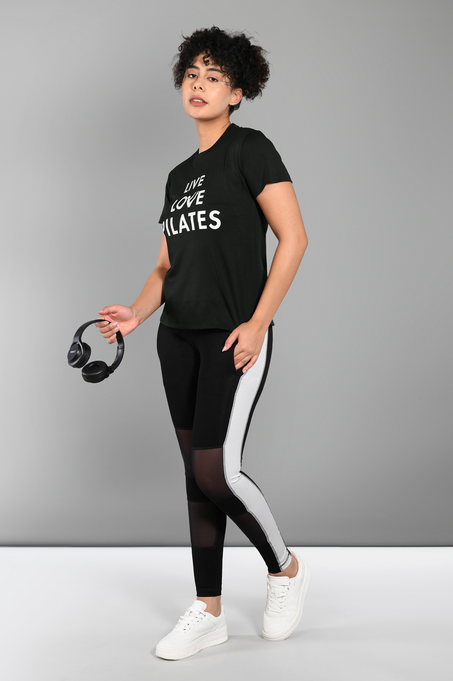 Pilates Black T-Shirt