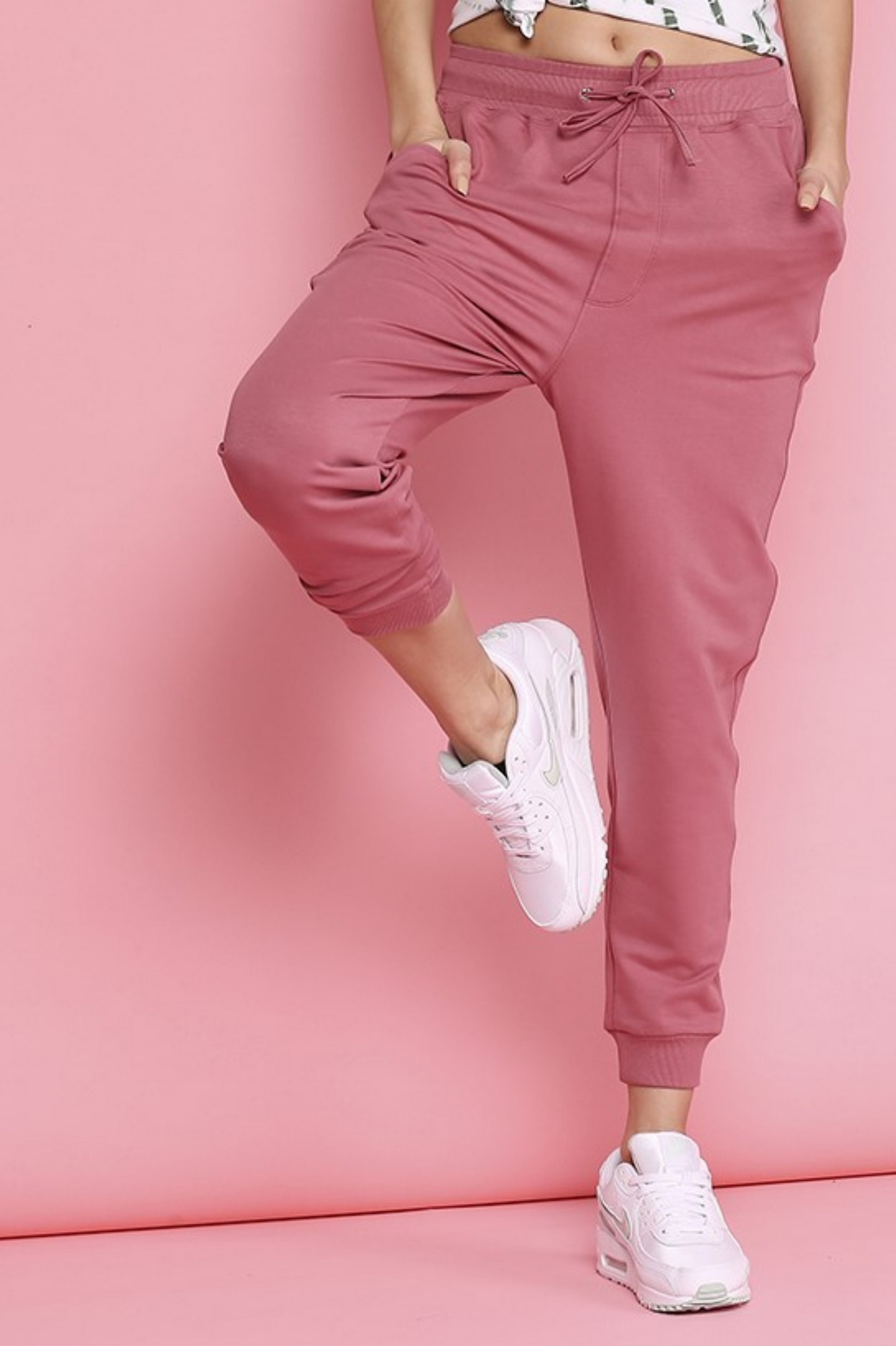 Carrot pink joggers