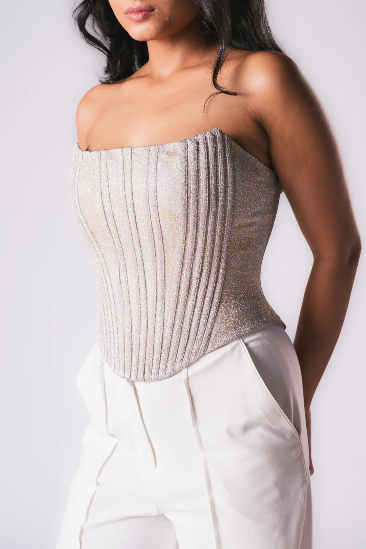 Mixed Metal Corset