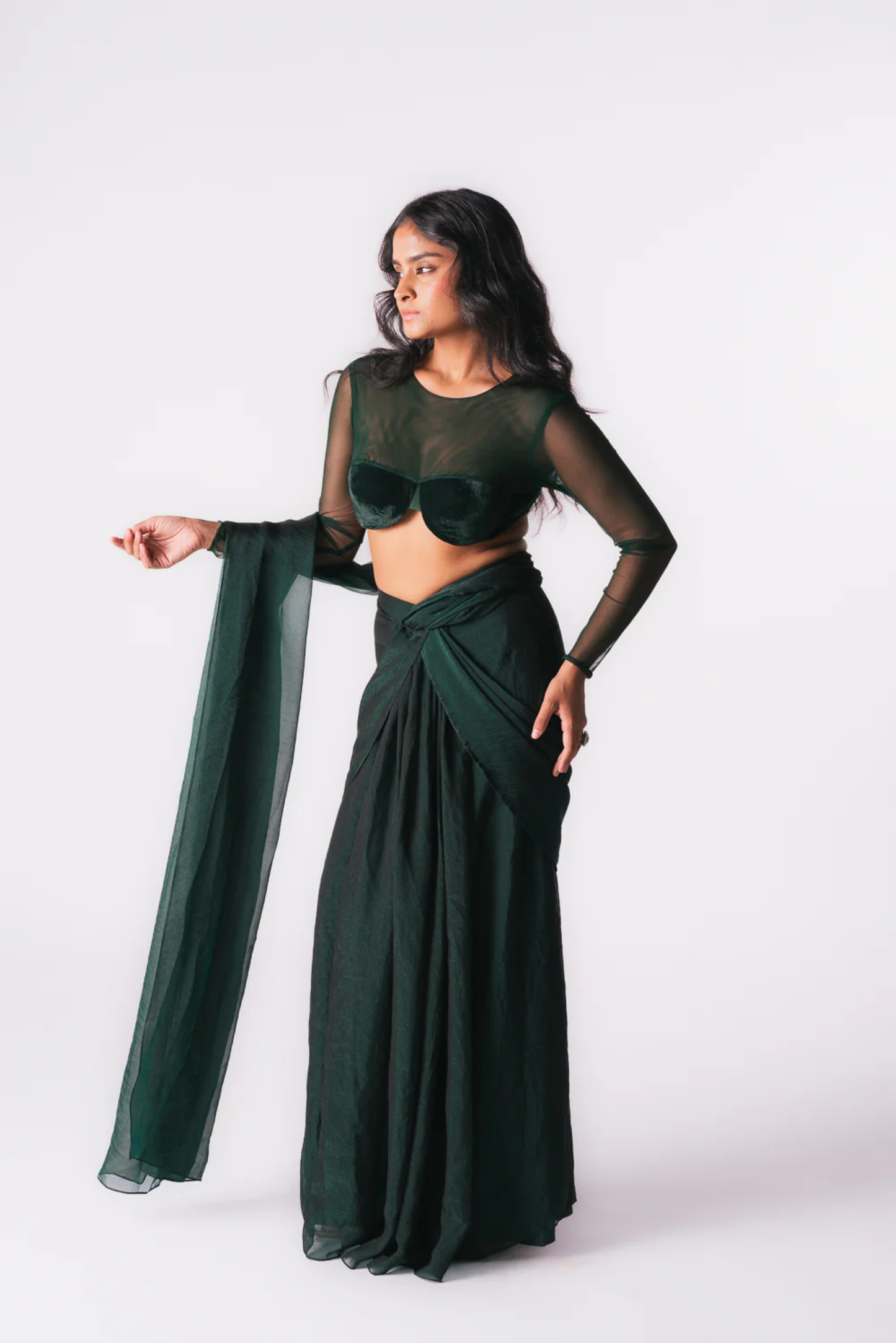 Saaz Tissue Saree