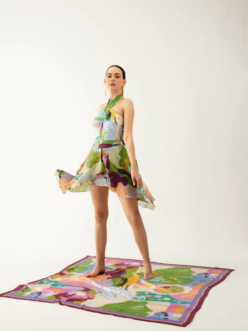 Ophelia Swimsuit with Tetra Skirt Paolozzio