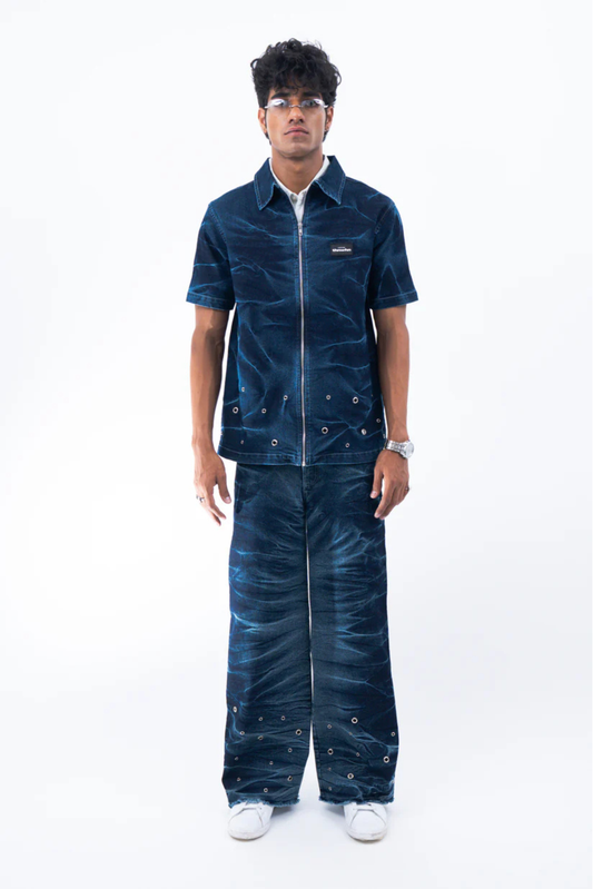 storm rider unisex denim-blue