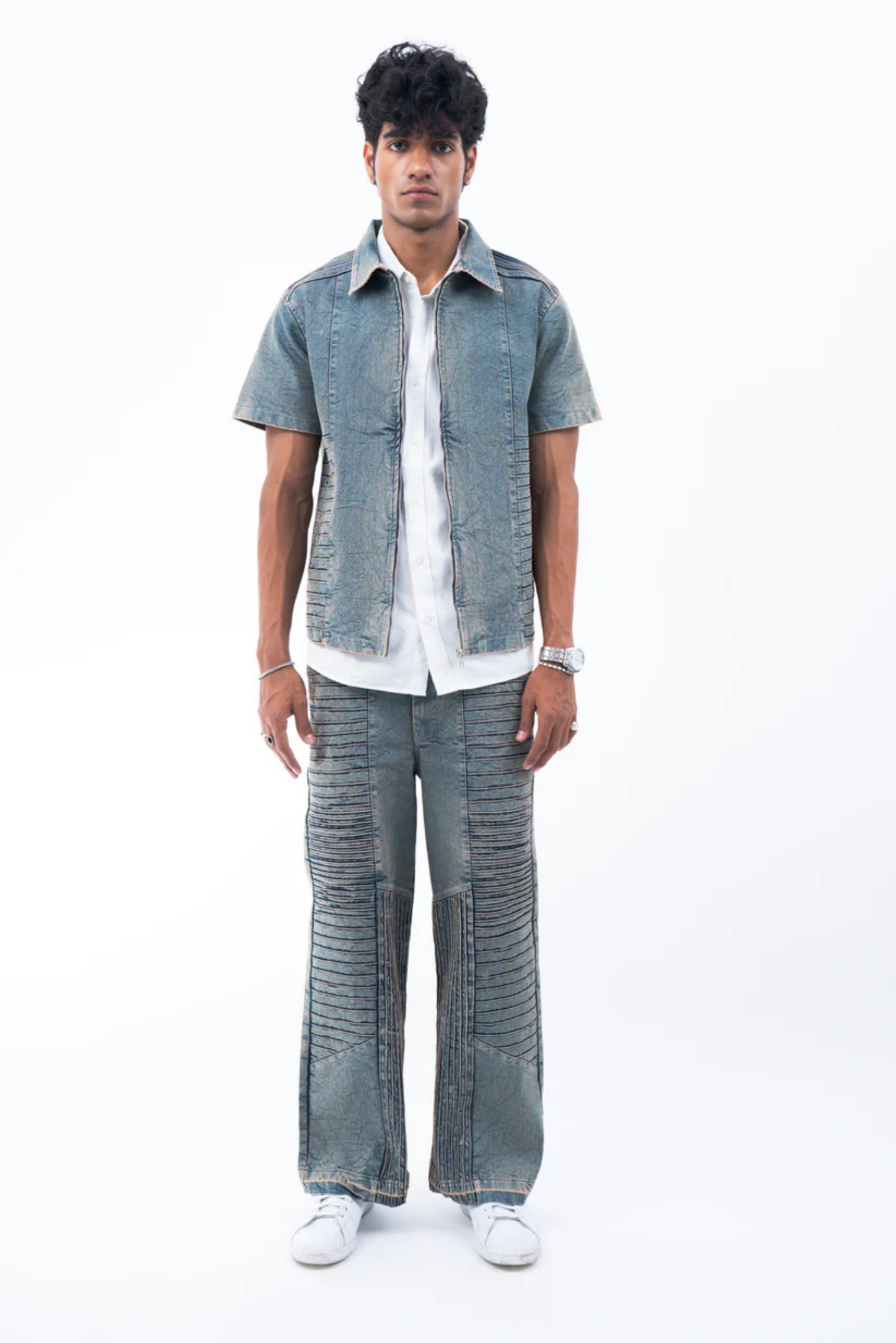 vintage warrior denim shirt