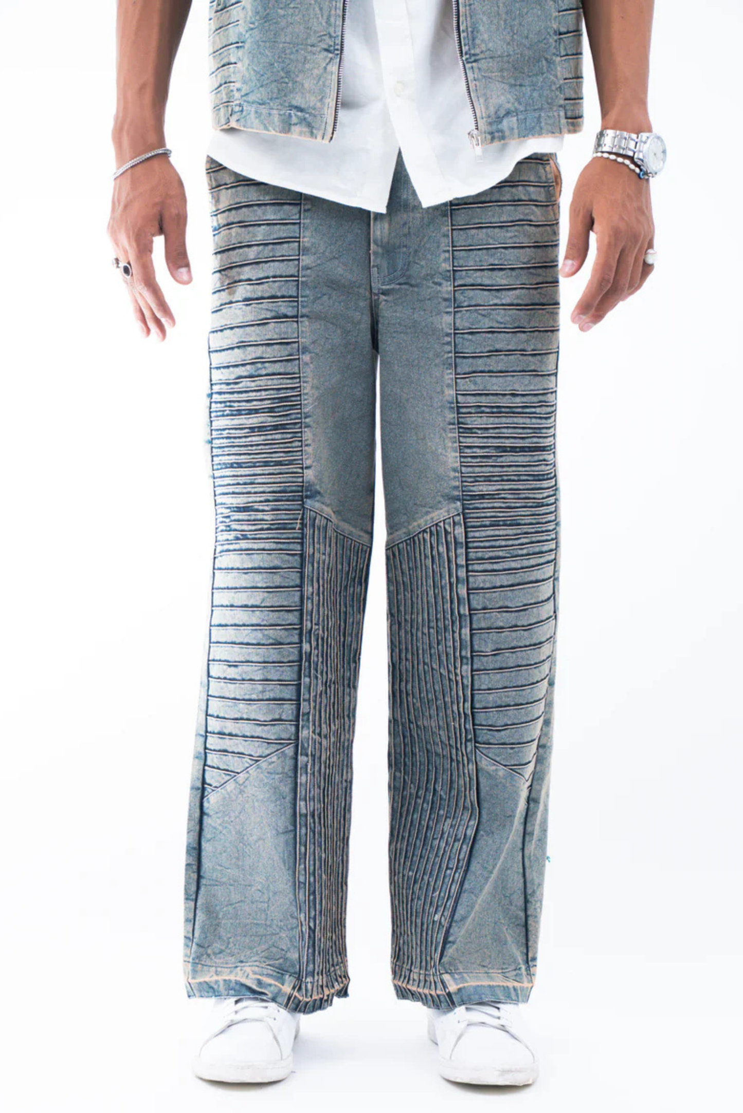 vintage warrior unisex denim