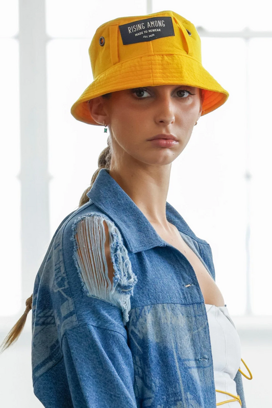 Taxi Bucket Hat - Yellow