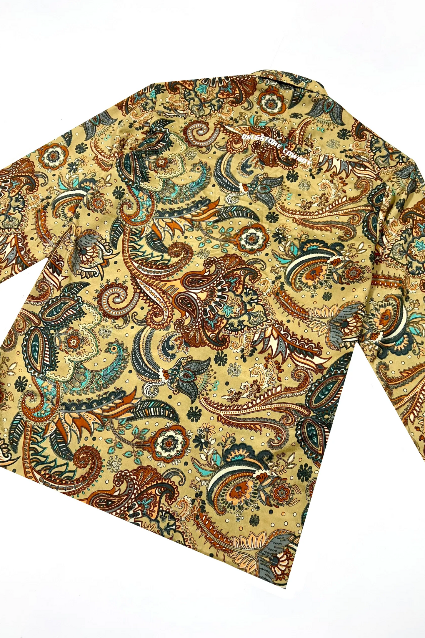 Cowboy Silk Satin Full Sleeve Shirt