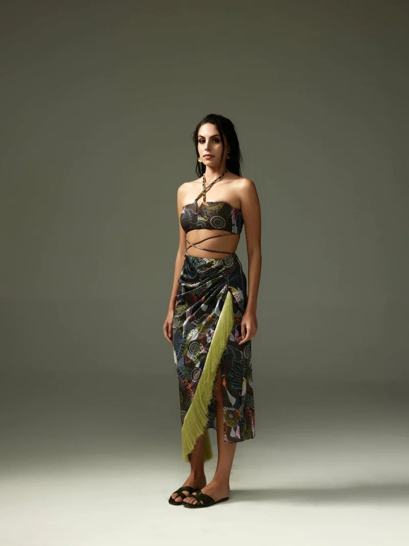 Sydo Bandeau with Vanessa Skirt Cassiopeia