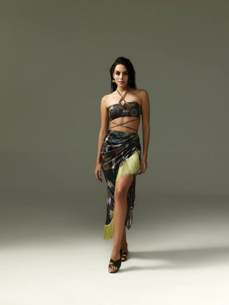 Sydo Bandeau with Vanessa Skirt Cassiopeia