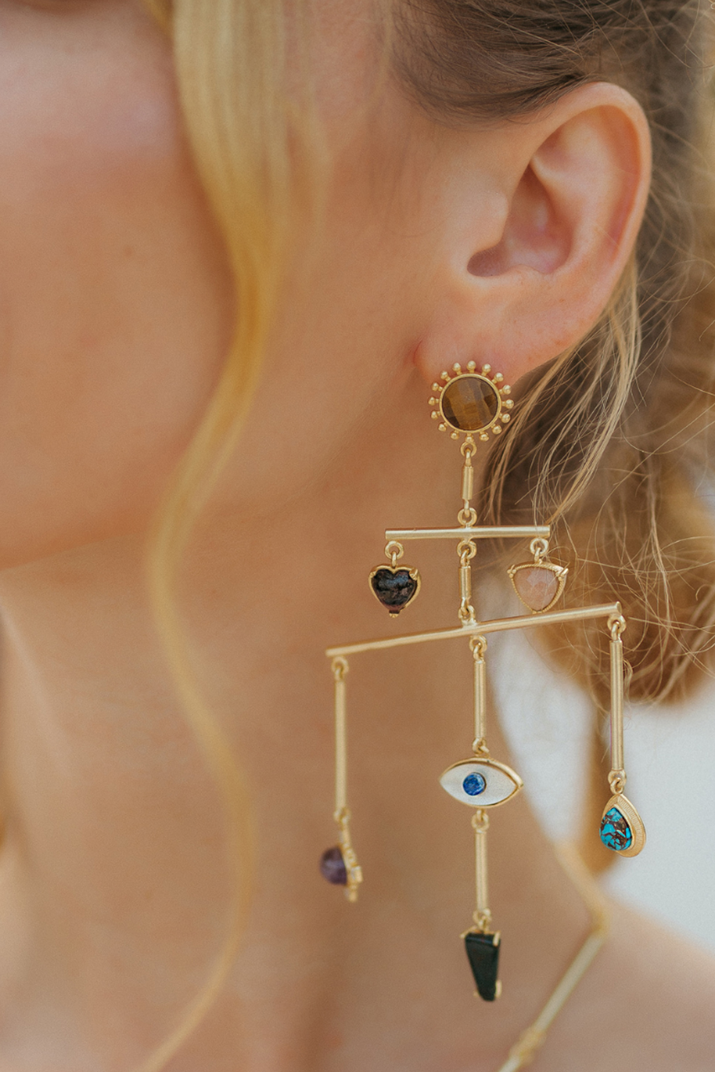 Balancing Act Statement Earrings