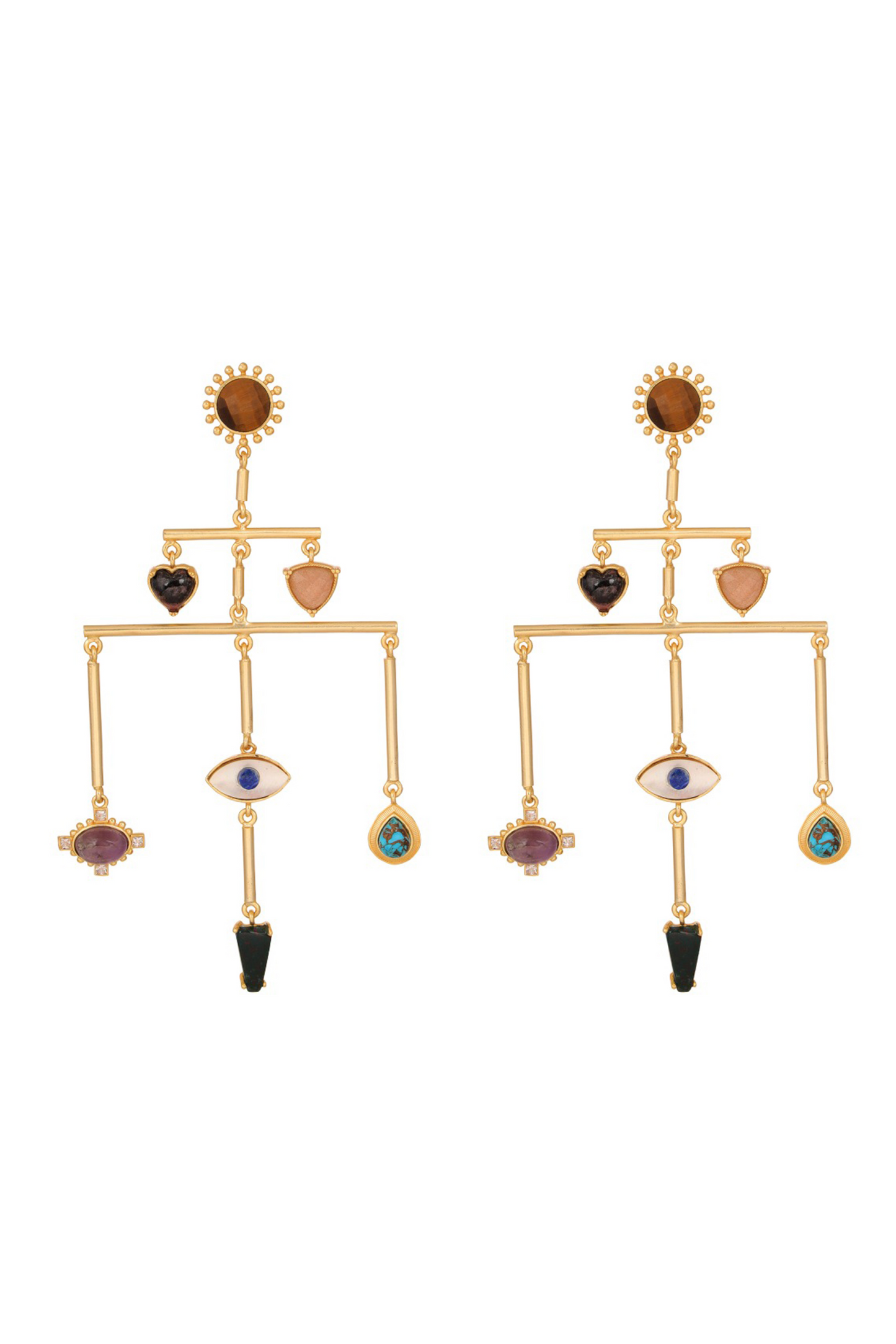 Balancing Act Statement Earrings